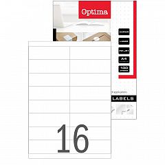 Etikete Laser Optima 105 x 33,8 mm 100/1