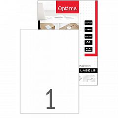 Etikete Laser Optima 210 x 297 mm 100/1