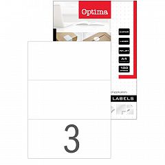 Etikete Laser Optima 210 x 99 mm 100/1