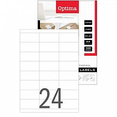 Etikete Laser Optima 70 x 33,8 mm 100/1
