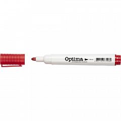 Flomaster za belo tablo Optima rdeč