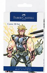 Flomastri Faber-Castell Pitt Comic set 11/1