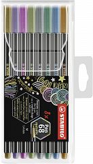 Flomastri Stabilo Pen 68 Metallic set 8/1
