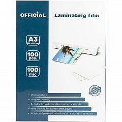 Folija za plastificiranje A3 Official 100 mic 100/1