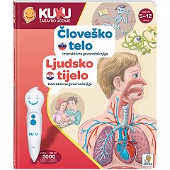 Interaktivna knjiga Kuku - Človeško telo