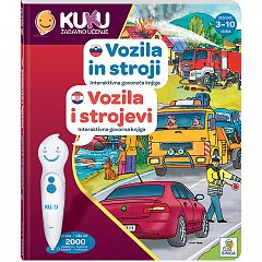 Interaktivna knjiga Kuku - Vozila in stroji