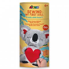 Kreativni set Avenir: Šivanje moje prve lutke - Koala s srčkom