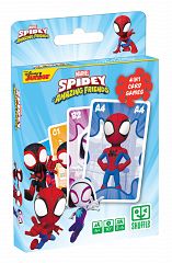 Družabna igra s kartami Marvel Spidey 4v1