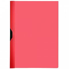 Mapa Clip A4 Optima Rdeča