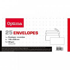 Kuverta Amerikanka BO 110x230 mm 25/1