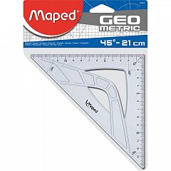 Ravnilo trikotnik Maped 21cm 45°