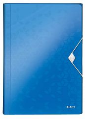 Mapa za dokumente A4 PP Leitz WOW modra