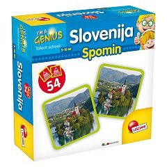 Družabna igra Spomin Slovenija