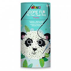 Kreativni set - Moja prva plišasta torba Loopie Fun Panda
