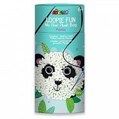 Kreativni set - Moja prva plišasta torba Loopie Fun Panda