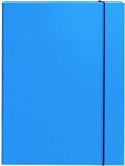 Mapa škatla z elastiko A4 Optima 3 cm modra