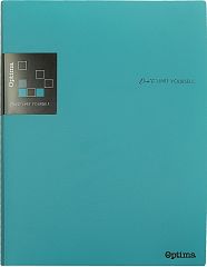 Mapa z vložnimi mapami A4 Optima Office Petrolej 20/1