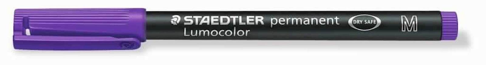 Flomaster Staedtler Lumocolor M vijoličen