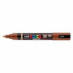 Marker Posca Brush PC-5BR Rjav