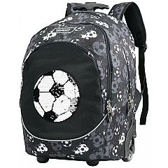 Nahrbtnik na kolesih Target Trolley Football Fun