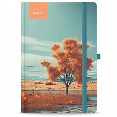 Notes z elastiko A6 Street Trees Enchanted 96L