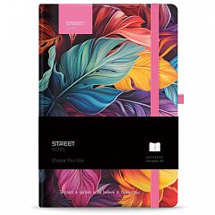 Notes z elastiko B5 Street Flowers petal