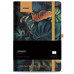 Notes z elastiko A6 Street Flowers garden