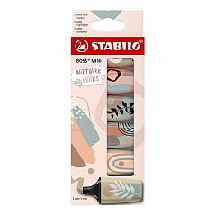 Označevalec teksta Stabilo Boss Mini Nature Vibes set 6/1