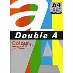 Papir A4 barvni 80g Double A intenzivni mix 100/1