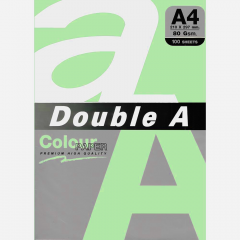 Papir A4 barvni 80g Double A smaragdno zelen 100/1