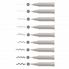 Flomaster FC Ecco Pigment Fineliner črn