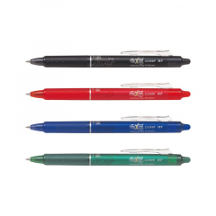Kemični svinčnik Pilot Frixion Ball Clicker BLRT-FR7 - izbrisljivo črnilo