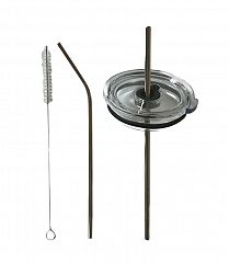 Straw Lid pokrov za slamico + 2x slamica Snow Monkey