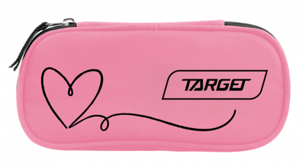 Peresnica prazna Target Compact Pink Heart