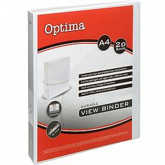 Rinčna mapa A4 za prezentacije Optima 2 D-rinki 25 mm