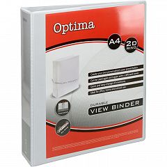 Rinčna mapa A4 za prezentacije Optima 2 D-rinki 50 mm