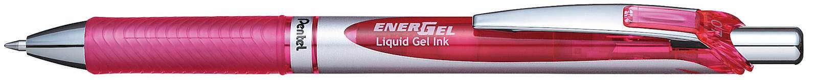 Roler Pentel EnerGel BL77 0.7mm Roza
