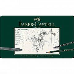 Set grafitnih svinčnikov Faber-Castell Pitt Graphite 26/1
