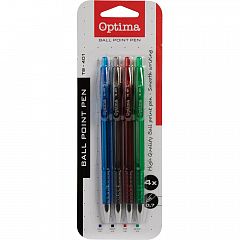 Kemični svinčnik Optima TB-401 4/1