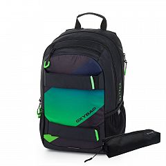 Set nahrbtnik in peresnica Oxybag Sport Ombre Boy 2/1