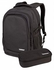 Set nahrbtnik in peresnica Target Urb-X Melange Black 2/1