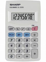 Kalkulator žepni SHARP EL233S 8M
