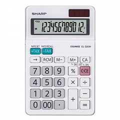 Kalkulator namizni SHARP EL320W 12M