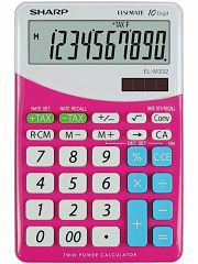 Kalkulator namizni SHARP EL332BPK 10M