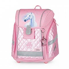 Šolska torba ABC Oxybag Premium Light Horse Romantic