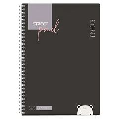 Spiralni blok A4 črte S.PAD Colorful 