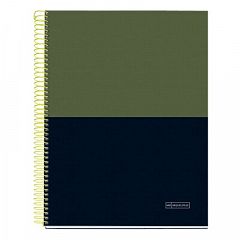 Spiralni blok A4 karo Miquelrius Green