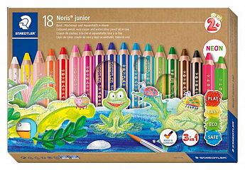 Barvice Staedtler Noris Junior Neon 18/1