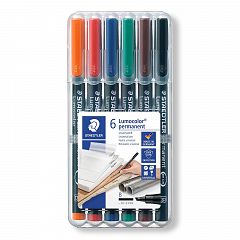 Flomaster Staedtler Lumocolor B 6/1 PVC