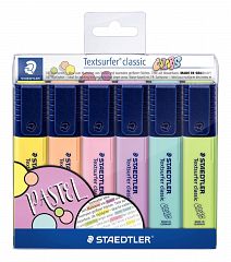 Označevalec teksta Staedtler Classic Pastel 6/1